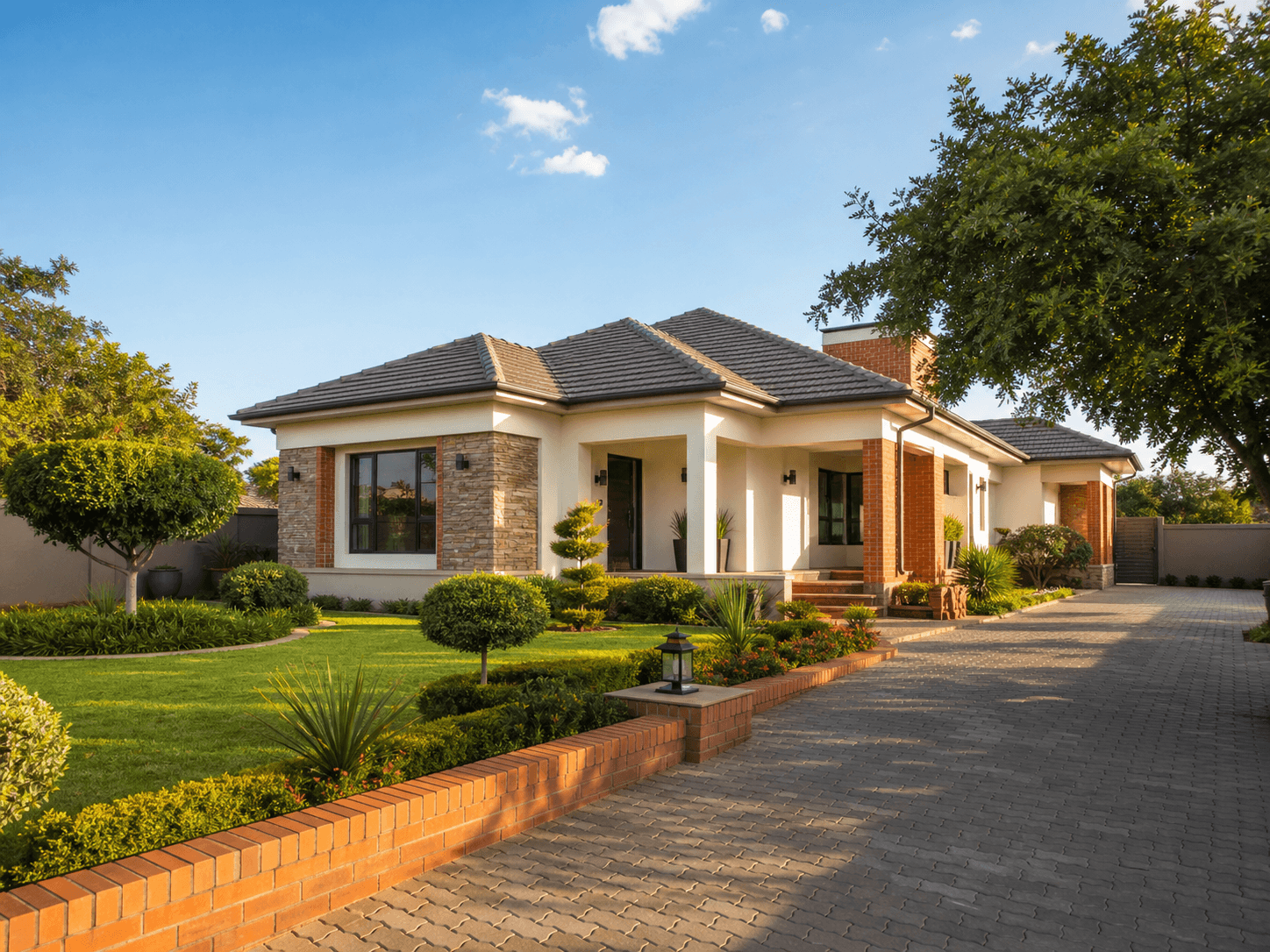 Family home with borehole in Hillside