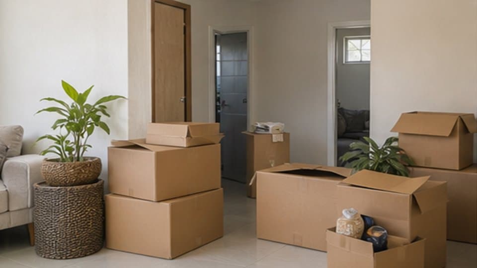 Roommates preparing a move into shared accommodation