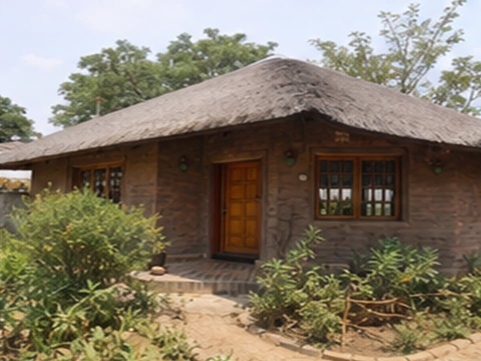 Garden cottage in Kumalo — private entrance